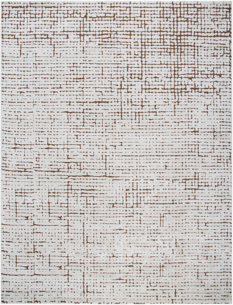 Cascade Brown/Ivory Machine Woven Rug PNWCS-2301 - 2'7" x 10'