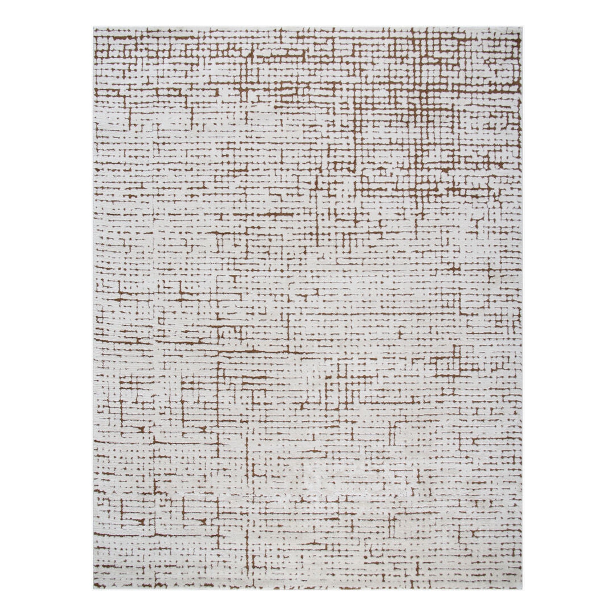 Cascade Brown/Ivory Machine Woven Rug PNWCS-2301 - 2'7" x 10'