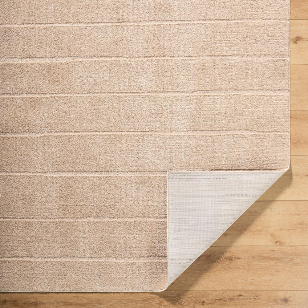 Cascade Light Beige/Light Brown Machine Woven Rug PNWCS-2302 - fold
