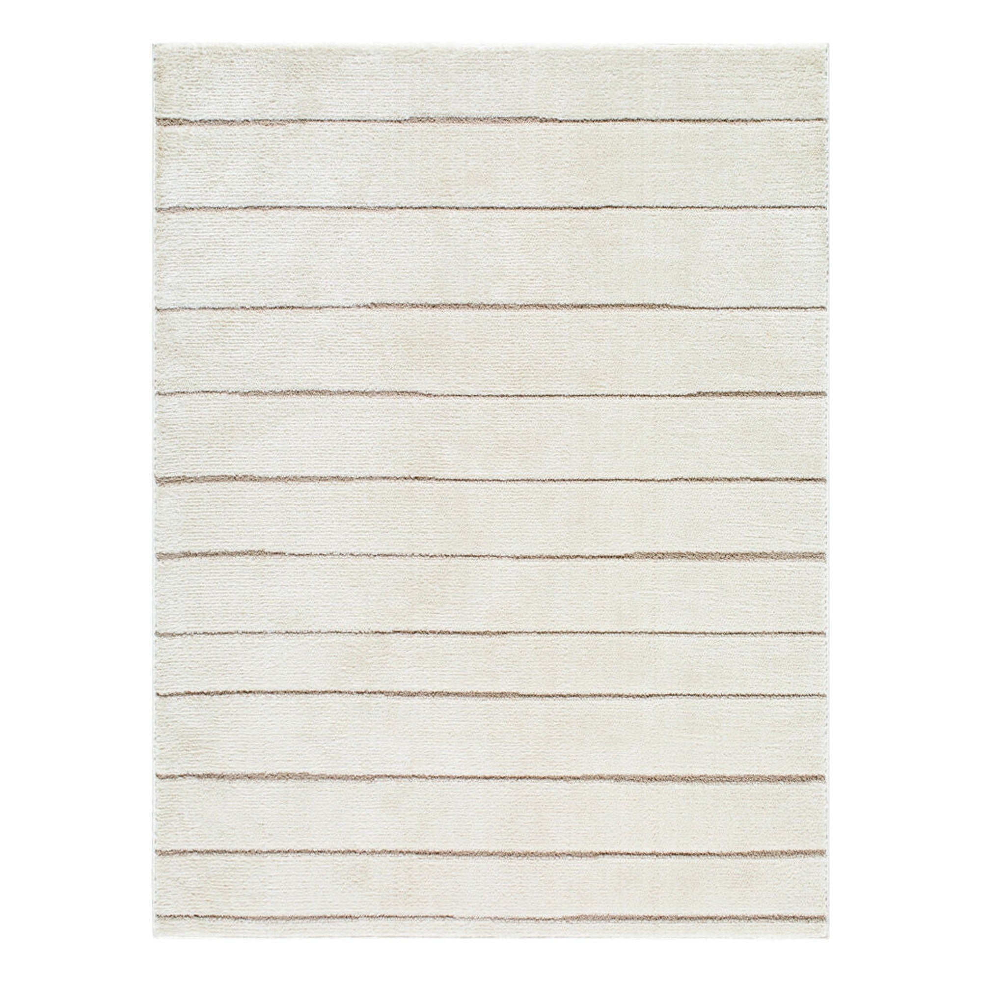 Cascade Ivory/Taupe Machine Woven Rug PNWCS-2303 - 2'7" x 10'