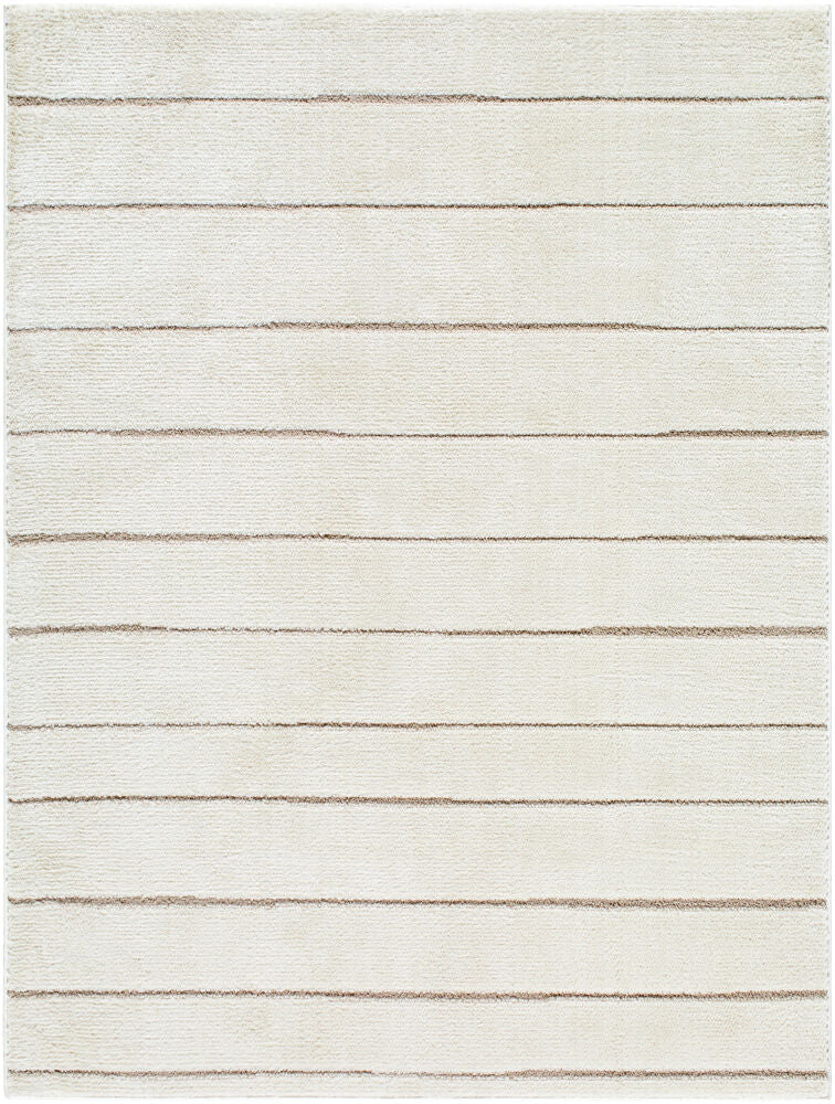 Cascade Ivory/Taupe Machine Woven Rug PNWCS-2303 - 2'7" x 10'