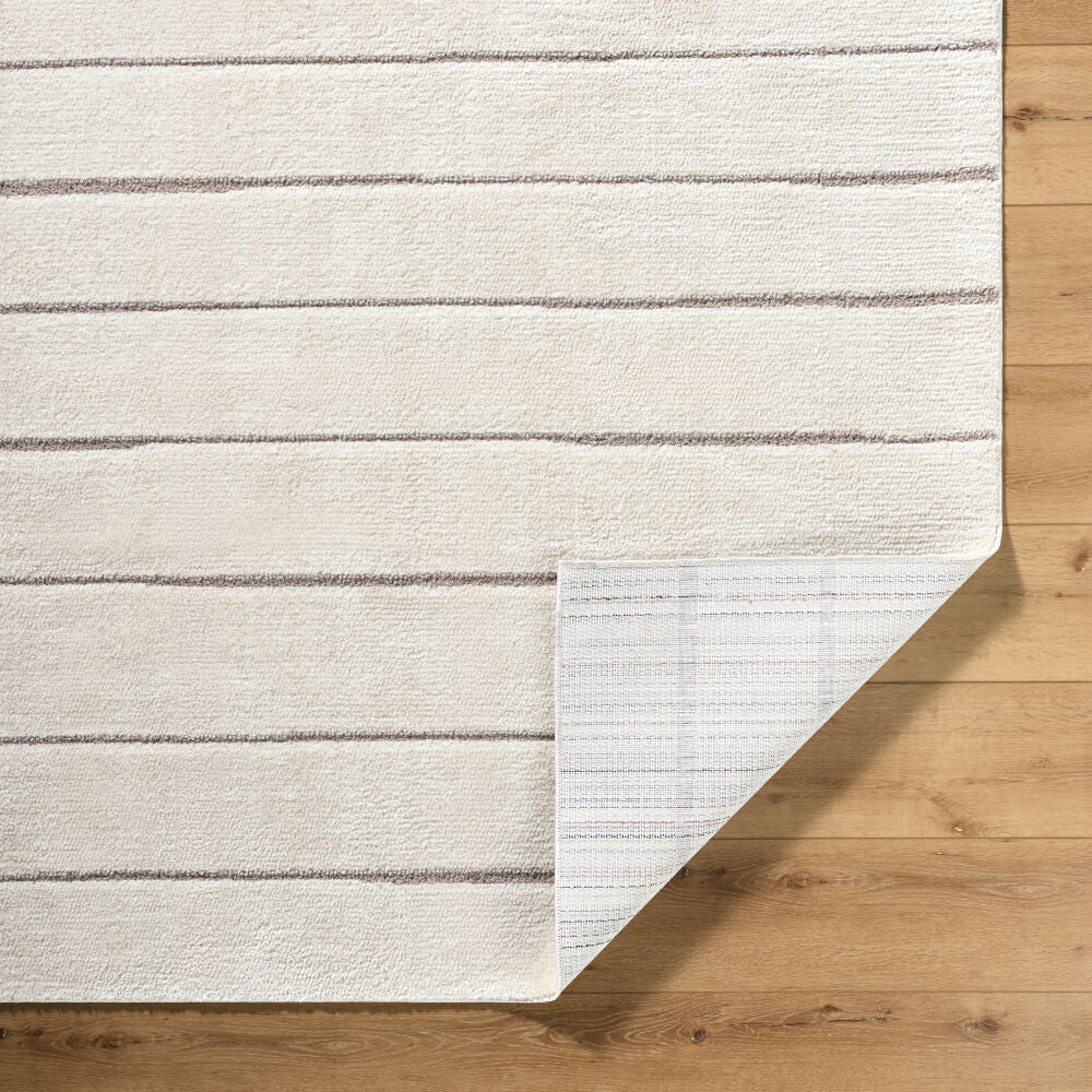 Cascade Ivory/Taupe Machine Woven Rug PNWCS-2303 - fold