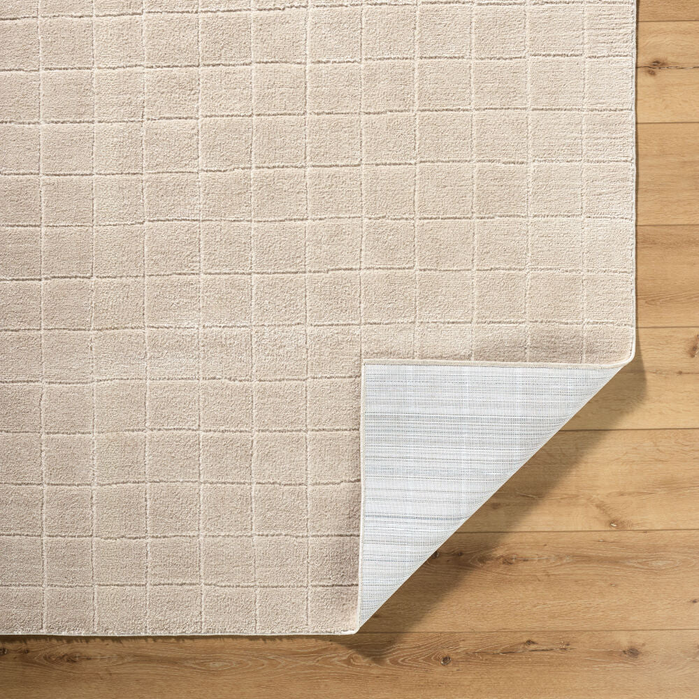 Cascade Light Beige/Light Brown Machine Woven Rug PNWCS-2304 - fold