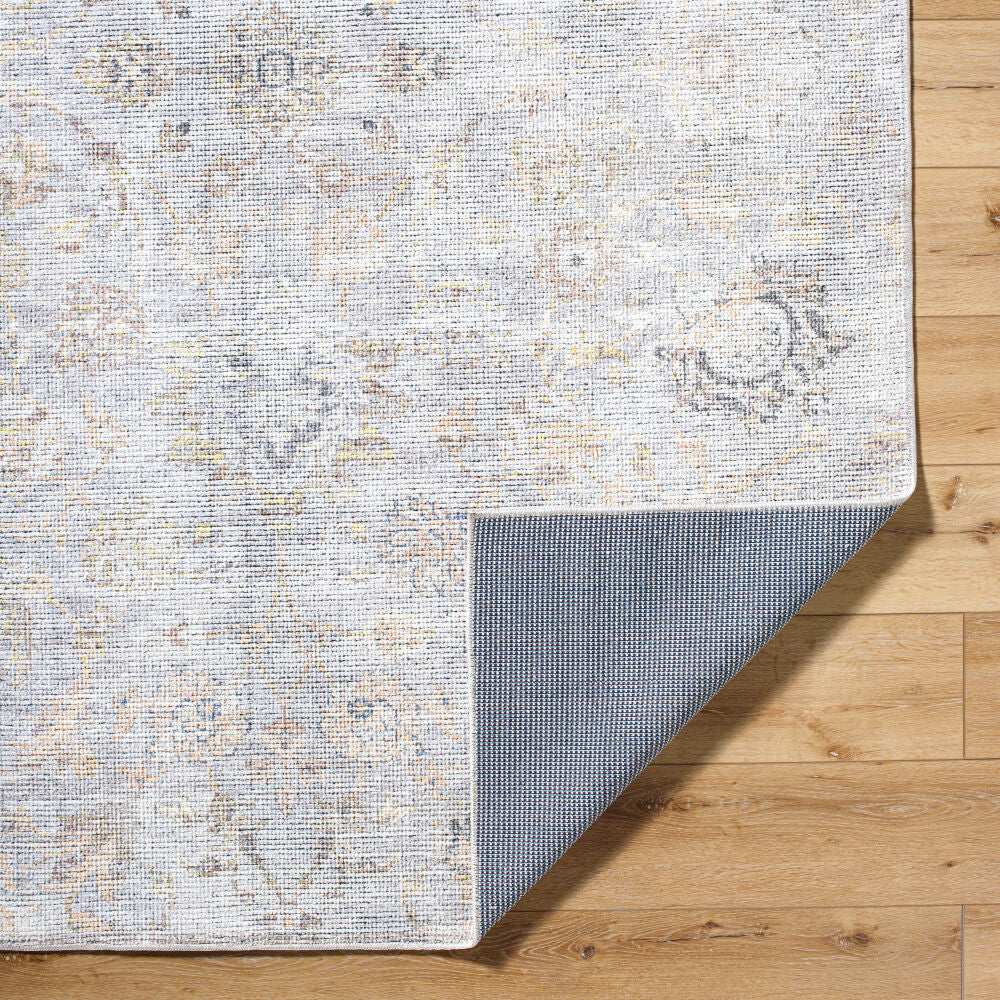 Olympic Amber/Tan Machine Woven Rug - fold