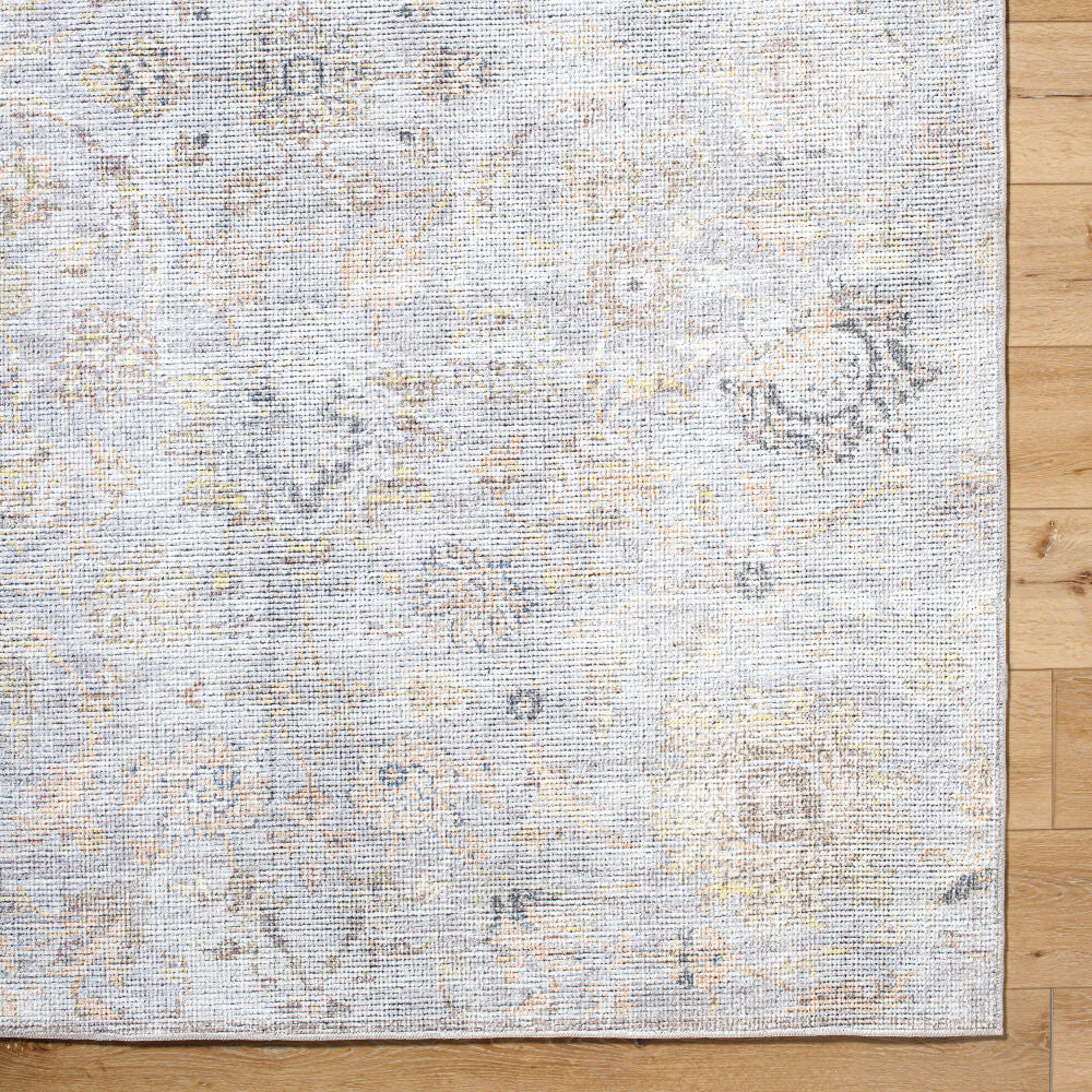 Olympic Amber/Tan Machine Woven Rug - overhead