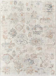 Olympic Charcoal/Tan Machine Woven Rug - 2'7" x 10'