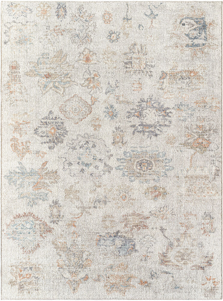 Olympic Charcoal/Tan Machine Woven Rug - 2'7" x 10'