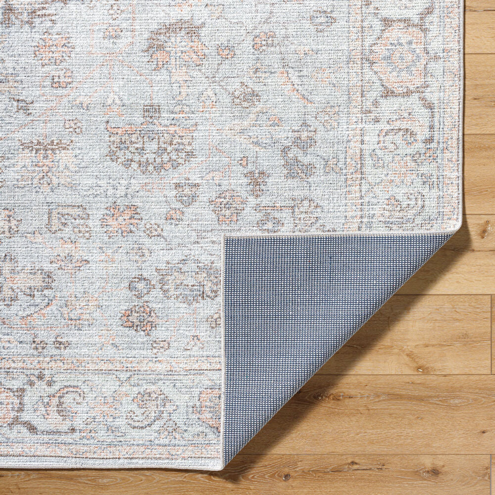Olympic Brown/Tan Machine Woven Rug - fold