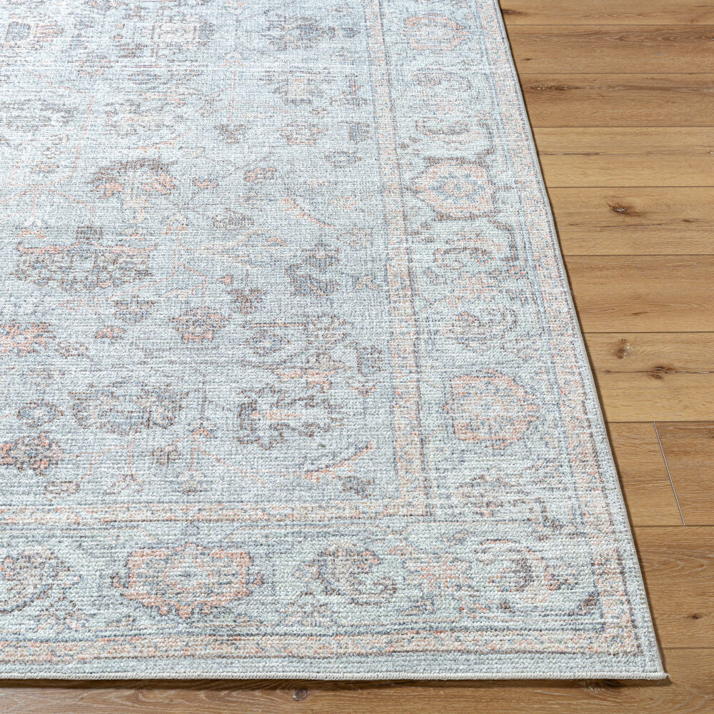Olympic Brown/Tan Machine Woven Rug - front