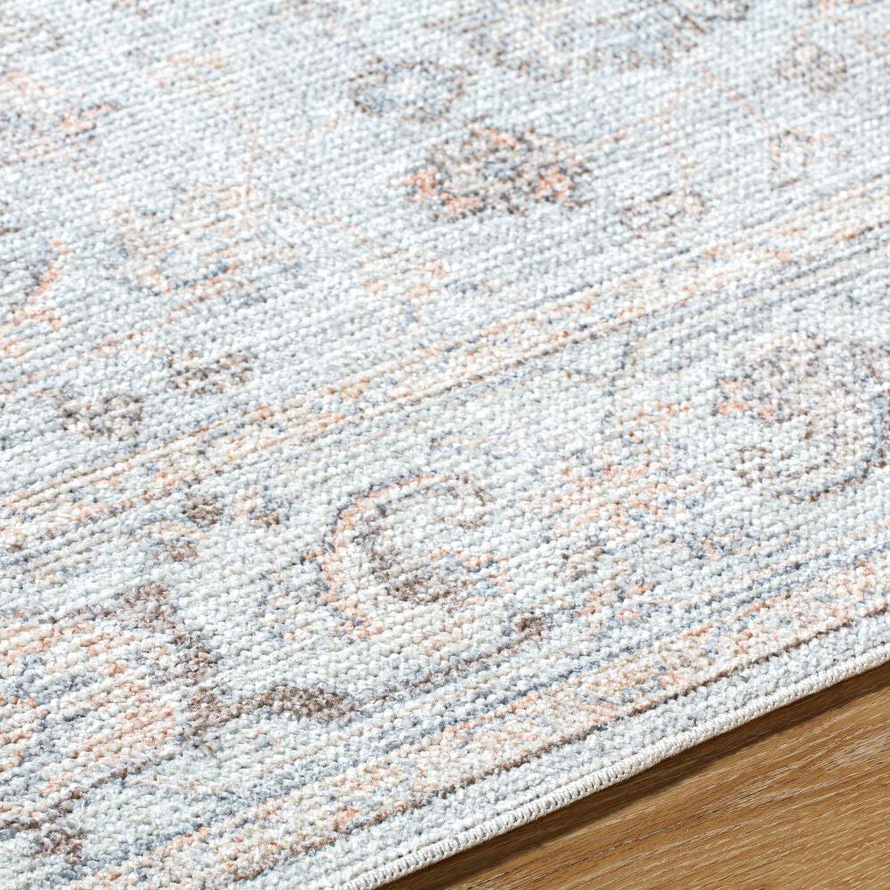 Olympic Brown/Tan Machine Woven Rug - texture