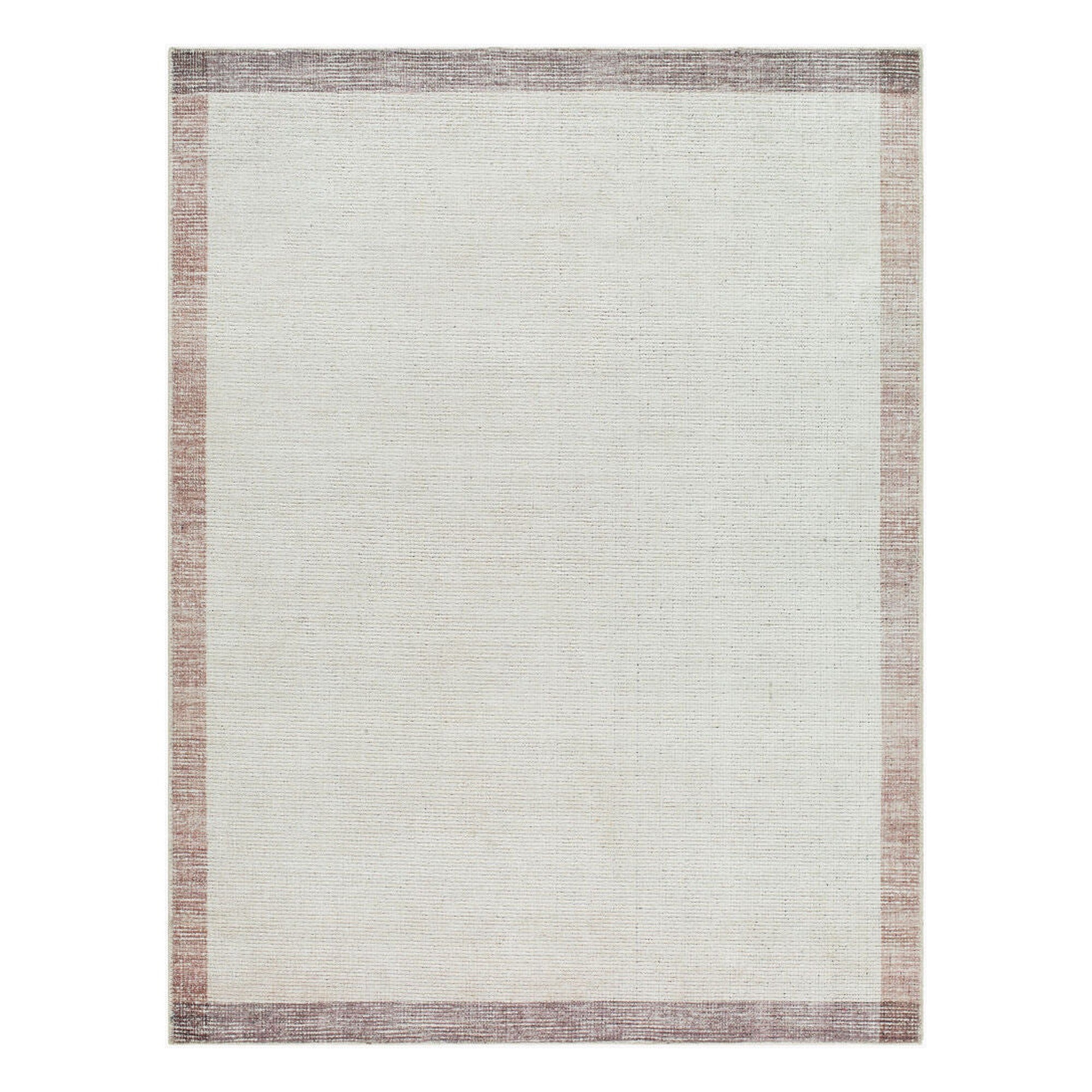 Olympic Beige/Medium Brown Machine Woven Rug - 2'7" x 10'