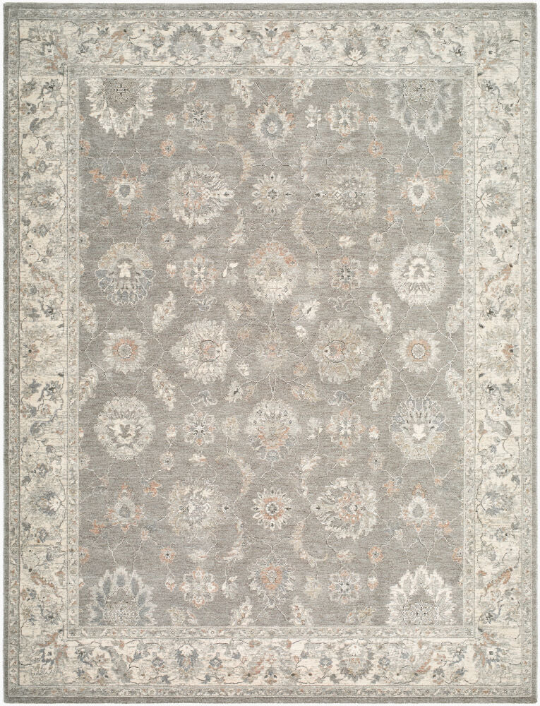Poetry Cream/Tan Machine Woven Rug POI-2305 - 2'7" x 10'