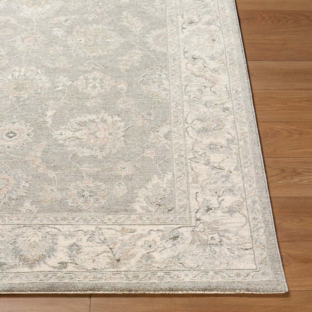 Poetry Cream/Tan Machine Woven Rug POI-2305 - front