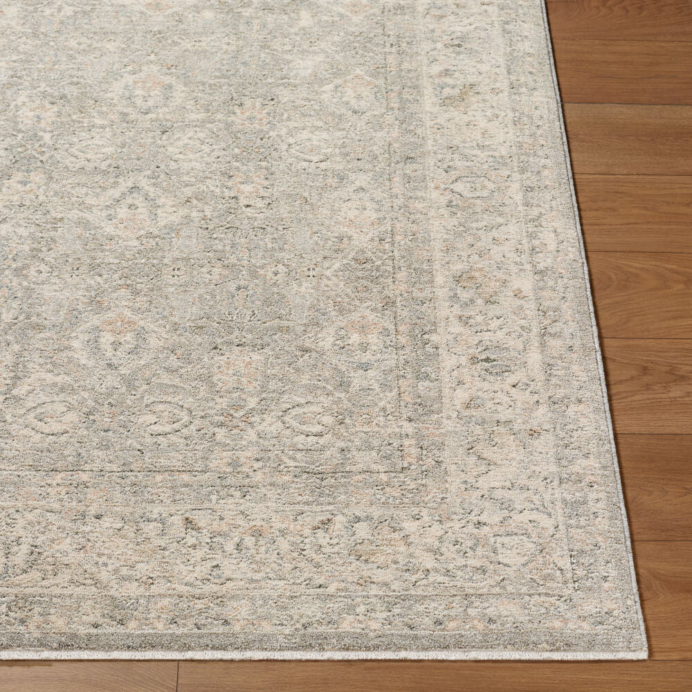 Poetry Cream/Tan Machine Woven Rug POI-2306 - front