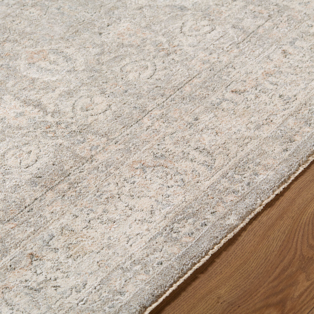 Poetry Cream/Tan Machine Woven Rug POI-2306 - texture