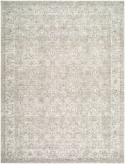 Poetry Cream/Tan Machine Woven Rug POI-2307 - 2'7" x 10'