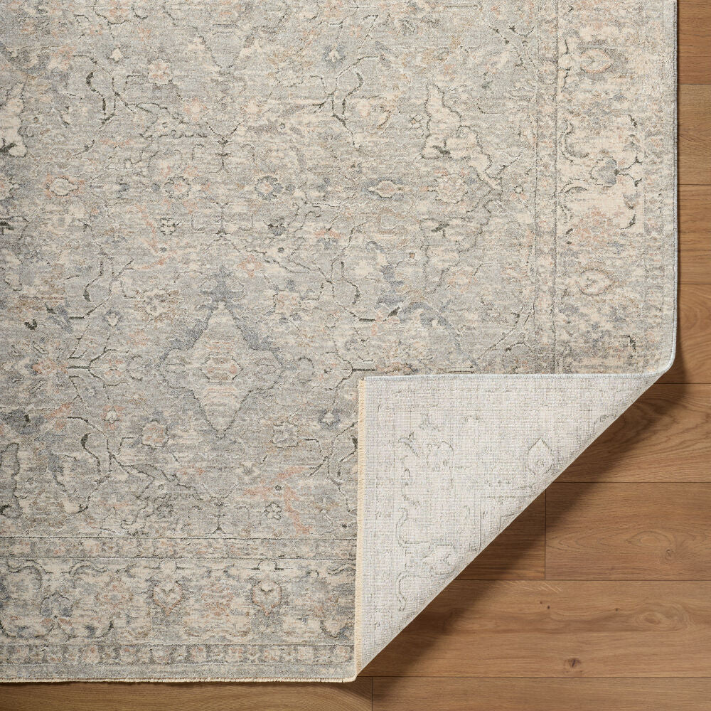 Poetry Cream/Tan Machine Woven Rug POI-2309 - fold
