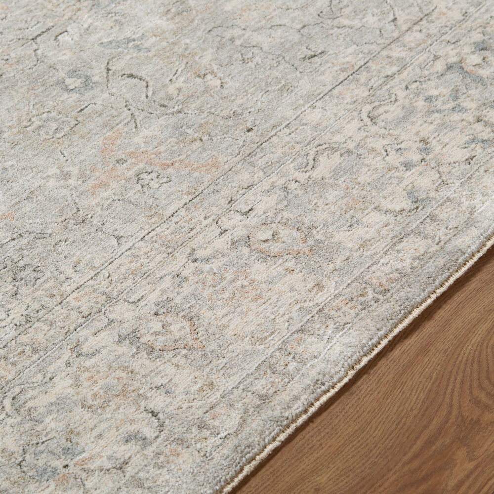 Poetry Cream/Tan Machine Woven Rug POI-2309 - texture