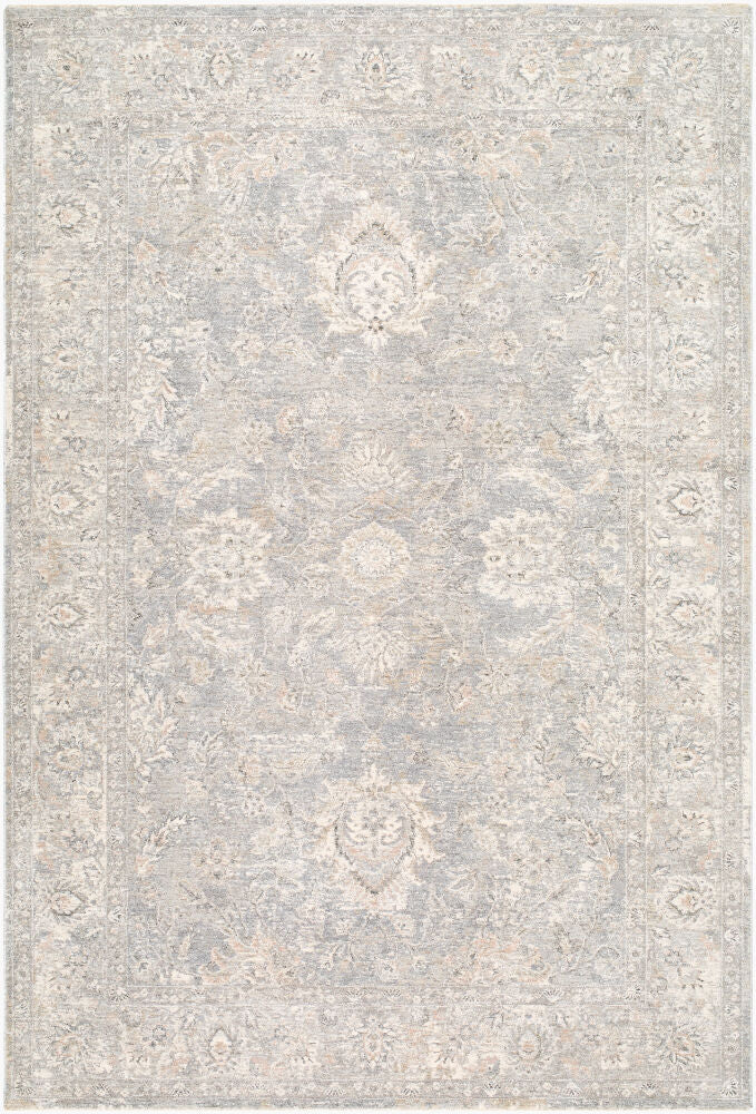 Poetry Beige/Slate Machine Woven Rug POI-2310 - 2'7" x 10'