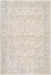 Poetry Beige/Slate Machine Woven Rug POI-2314 - 2'7" x 10'