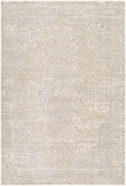 Poetry Cream/Light Gray Machine Woven Rug POI-2316 - 2'7" x 10'
