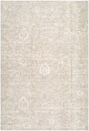 Poetry Cream/Light Gray Machine Woven Rug POI-2320 - 2'7" x 10'