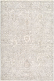 Poetry Cream/Light Gray Machine Woven Rug POI-2321 - 2'7" x 10'