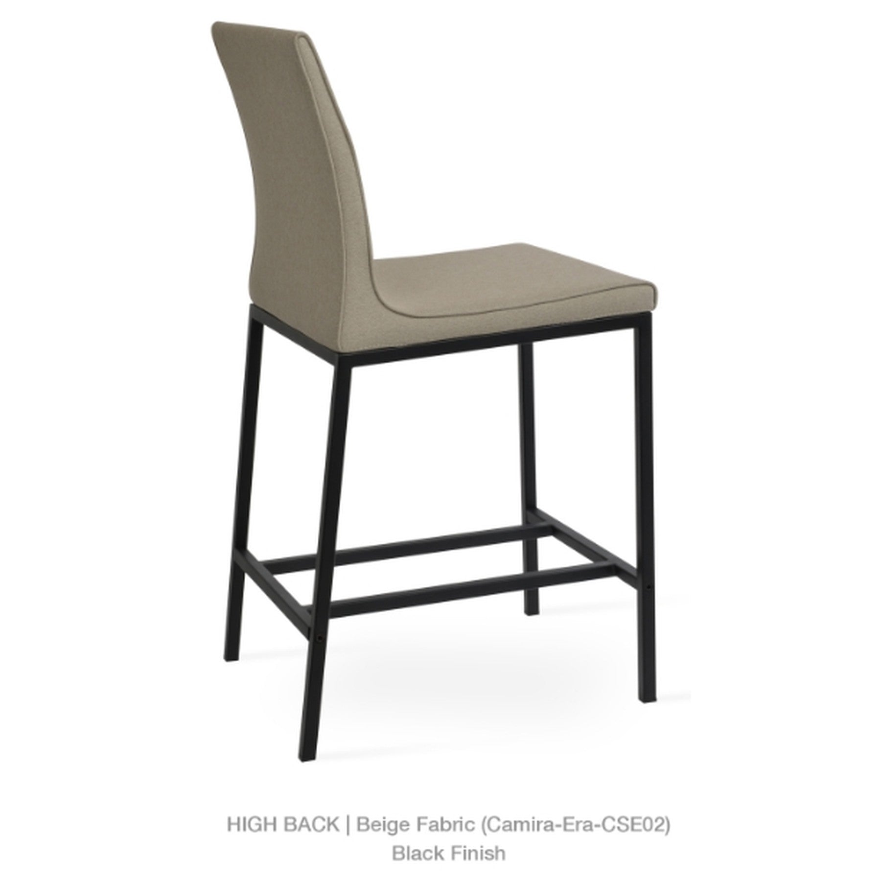 POLO METAL HIGH BACK STOOL | SohoConcept tight square image