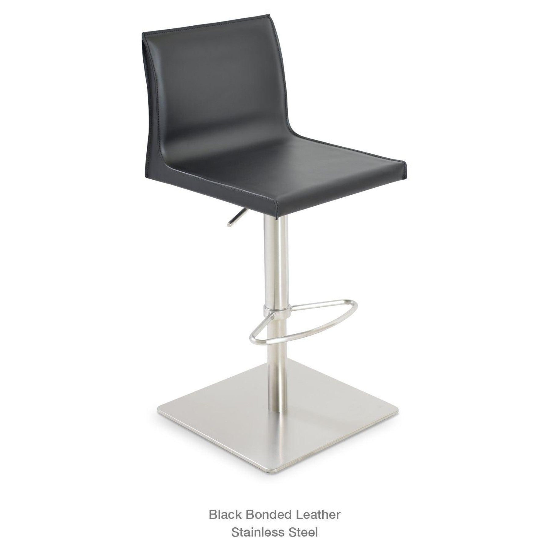 POLO PISTON SWIVEL STOOL | SohoConcept tight square image