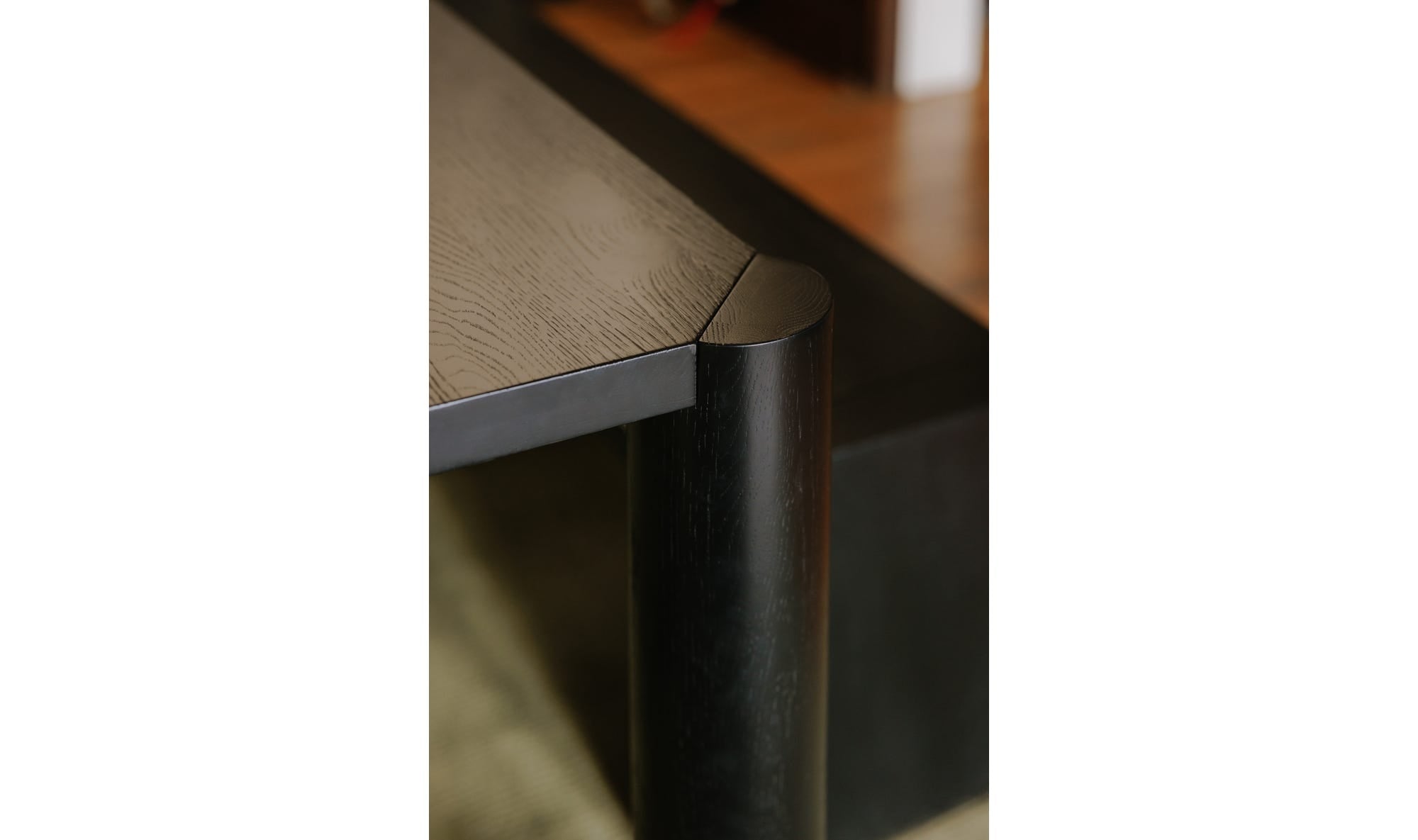Post Large Dining Table Black by Moe's Home Collection - view 5