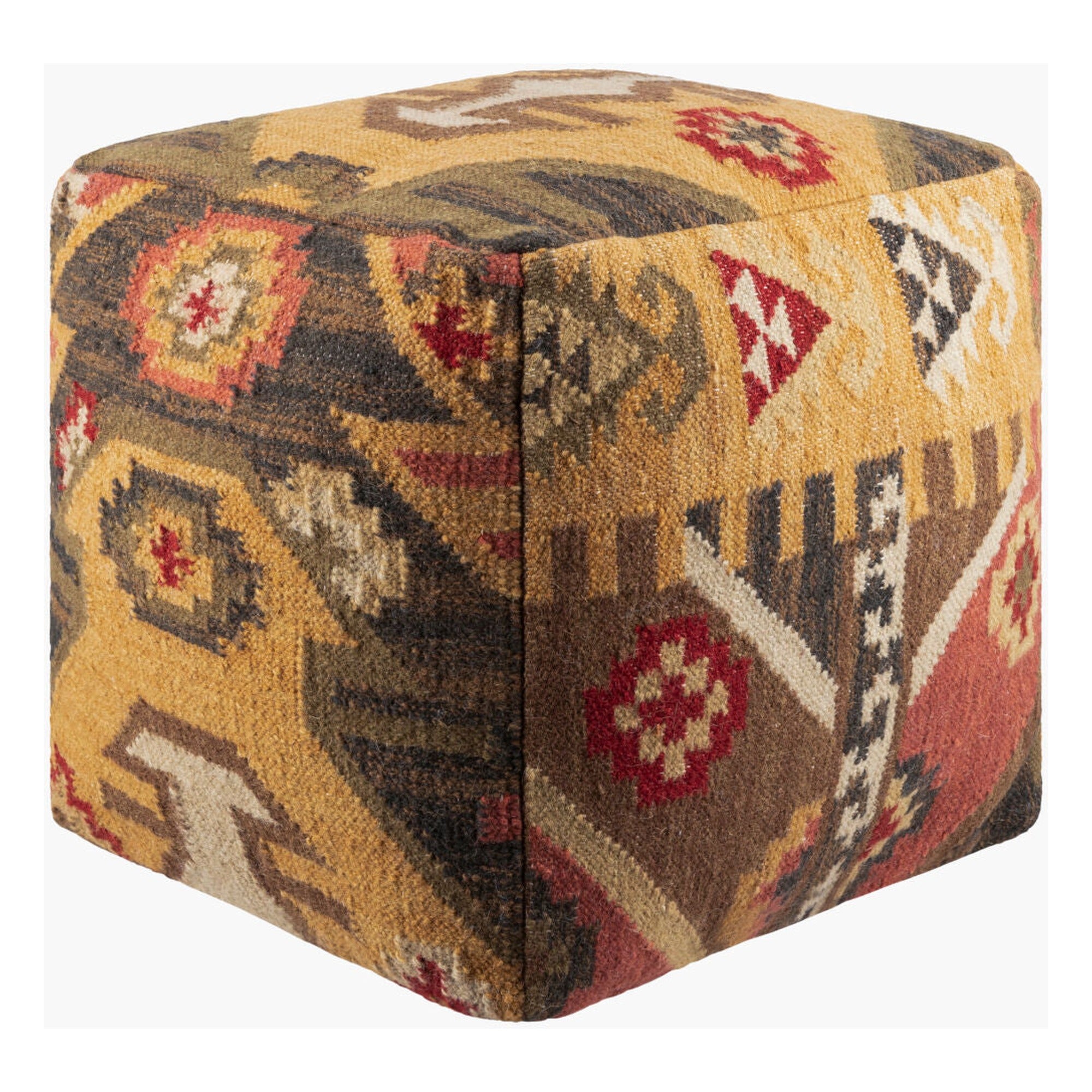 Frontier Pouf POUF-34 - 18"H x 18"W x 18"D