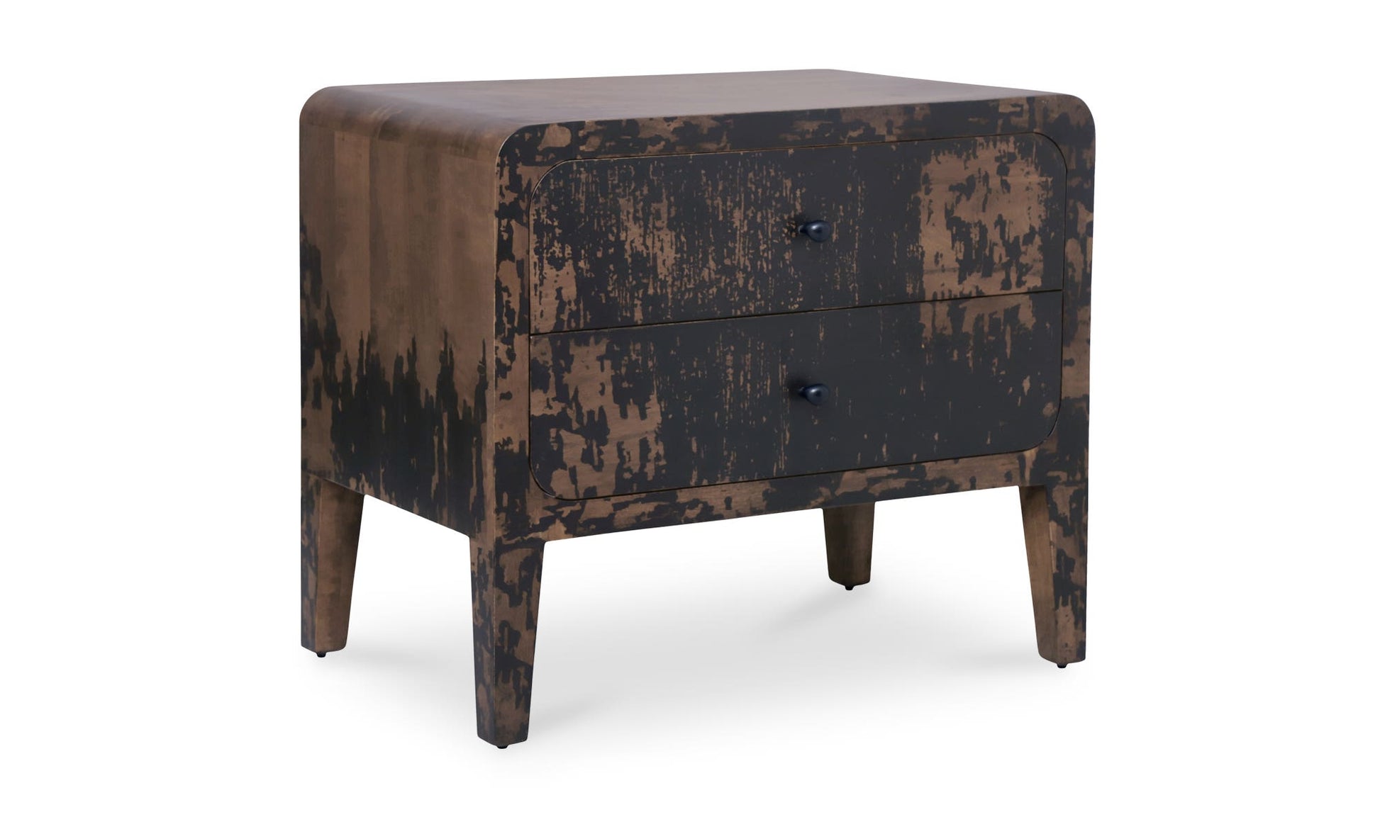 Iris Nightstand Distressed Black by Moe's Home Collection - view 6
