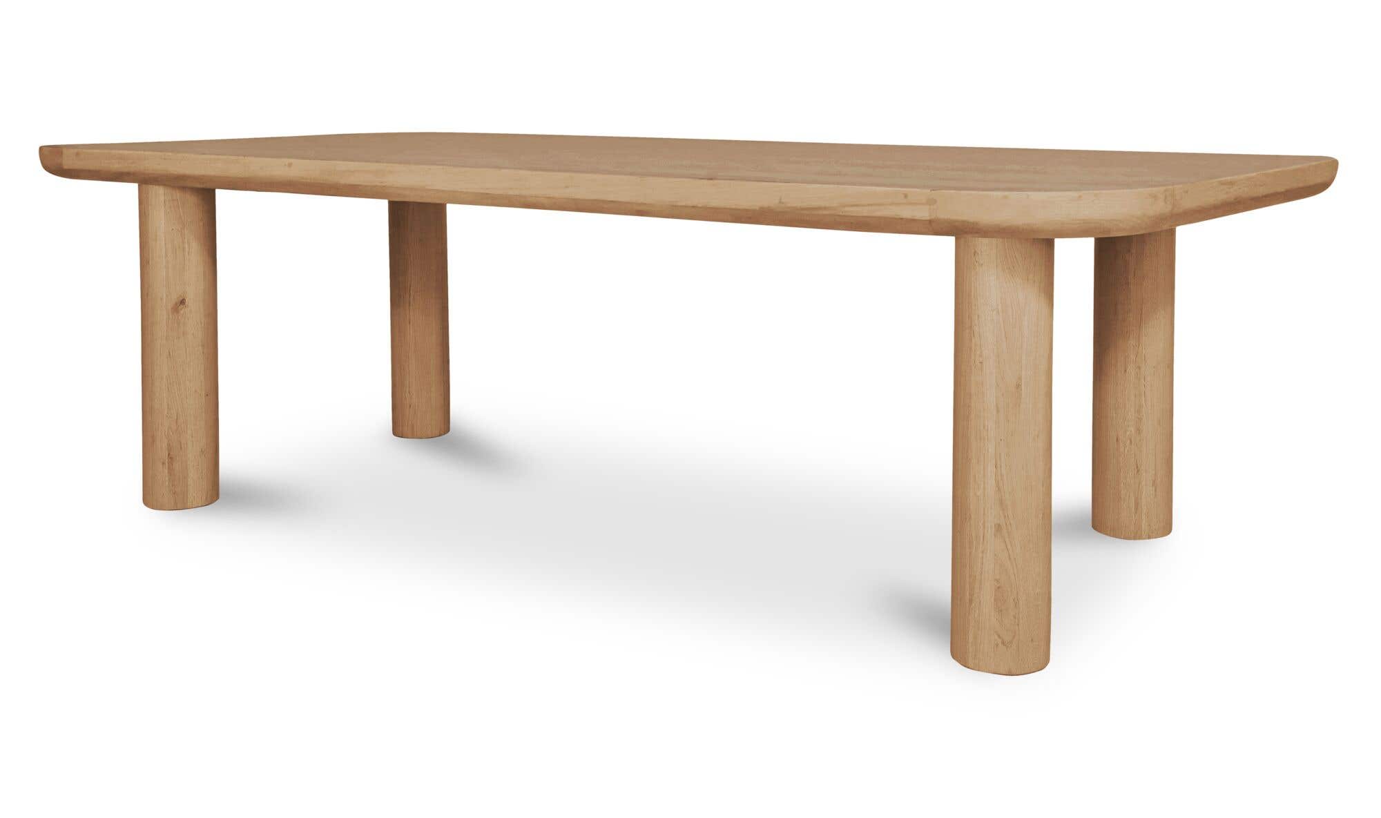 Anders Dining Table Large Natural by Moe's Home Collection - view 8