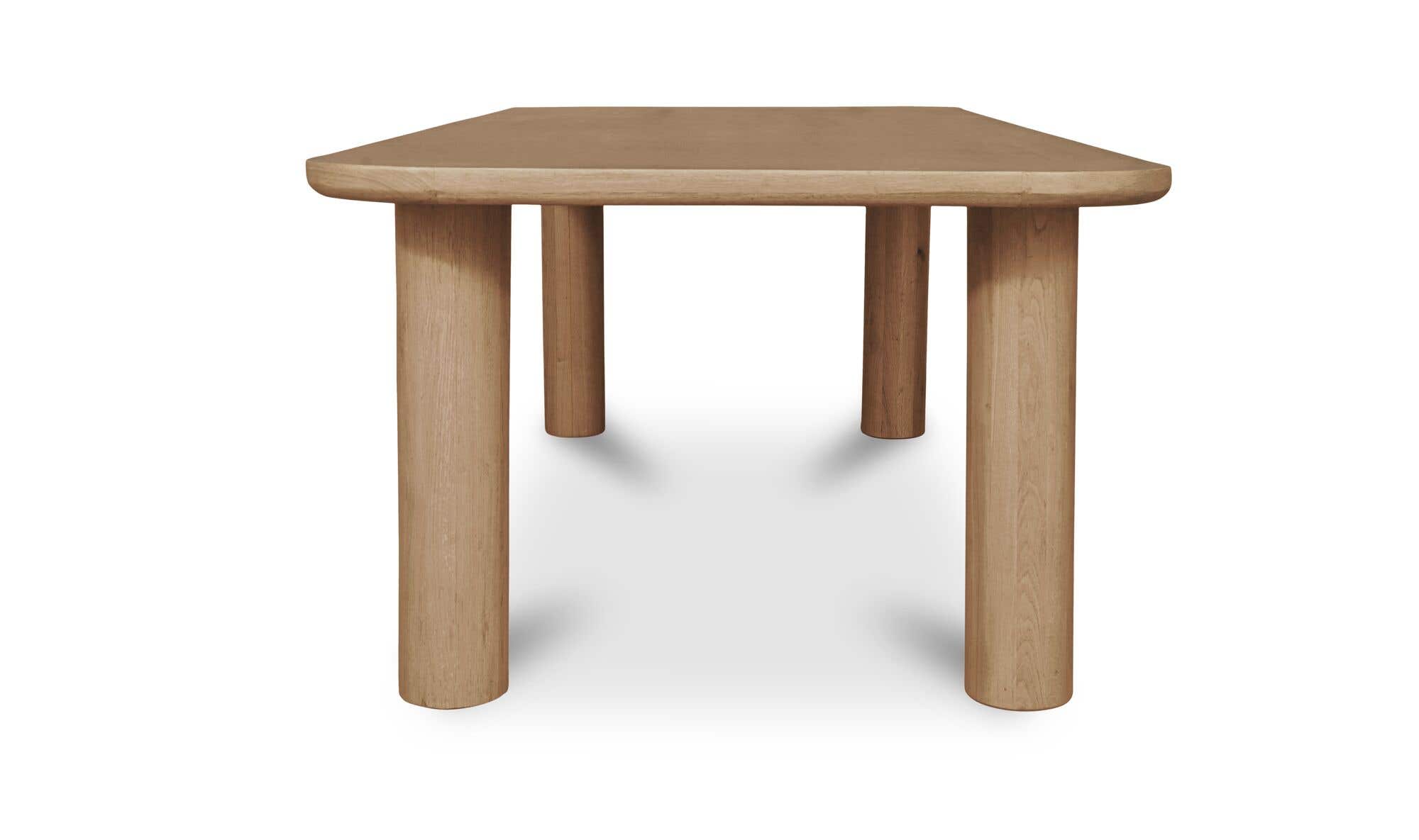 Anders Dining Table Large Natural by Moe's Home Collection - view 6