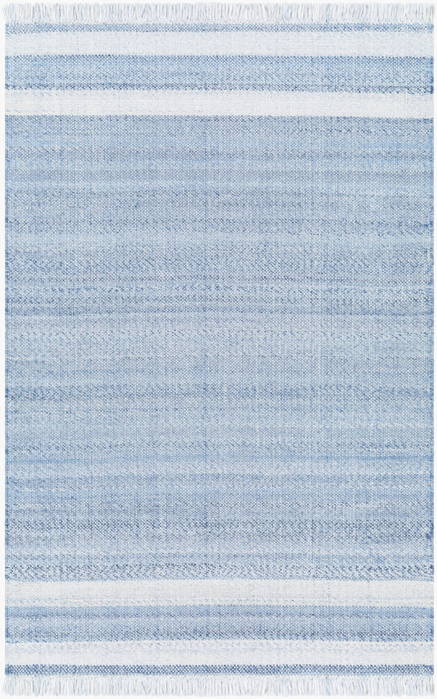 Primrose Denim/Off-White Handmade Rug PRM-2302 - 10' x 14'