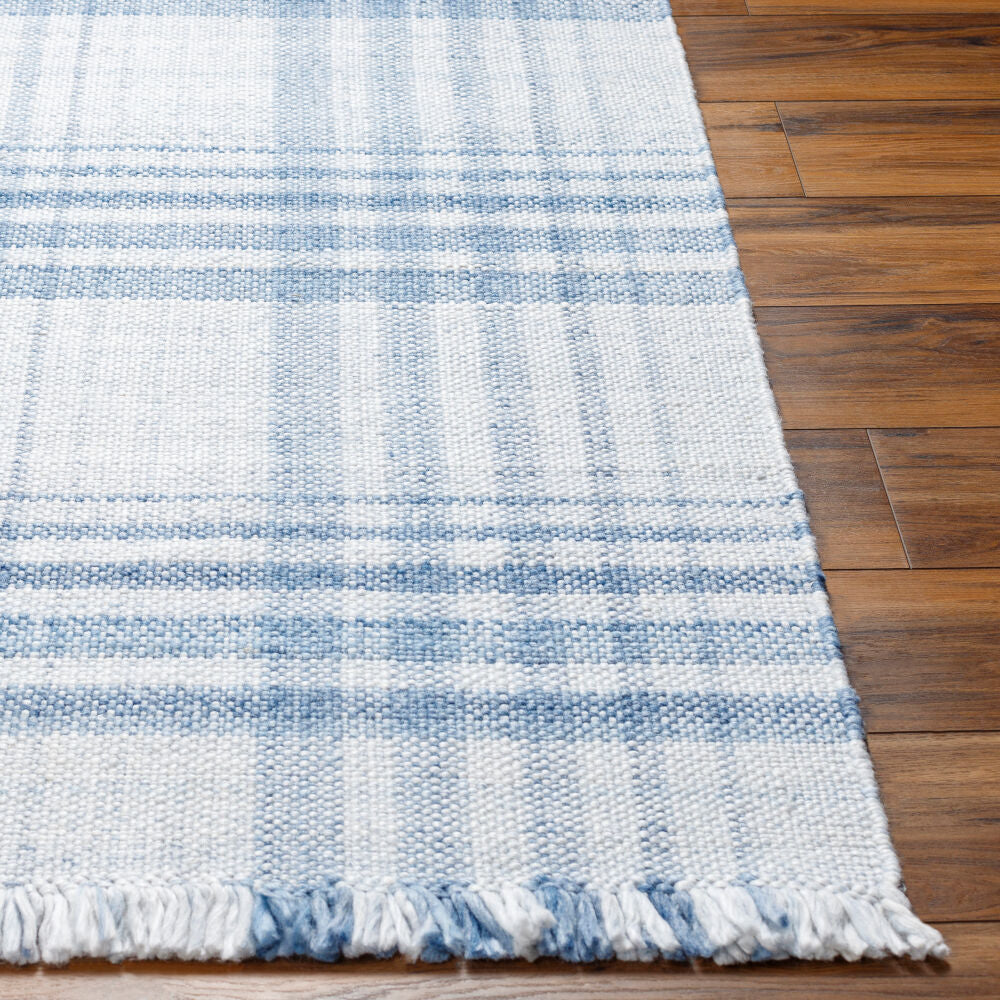 Primrose Denim/Off-White Handmade Rug PRM-2304 - front