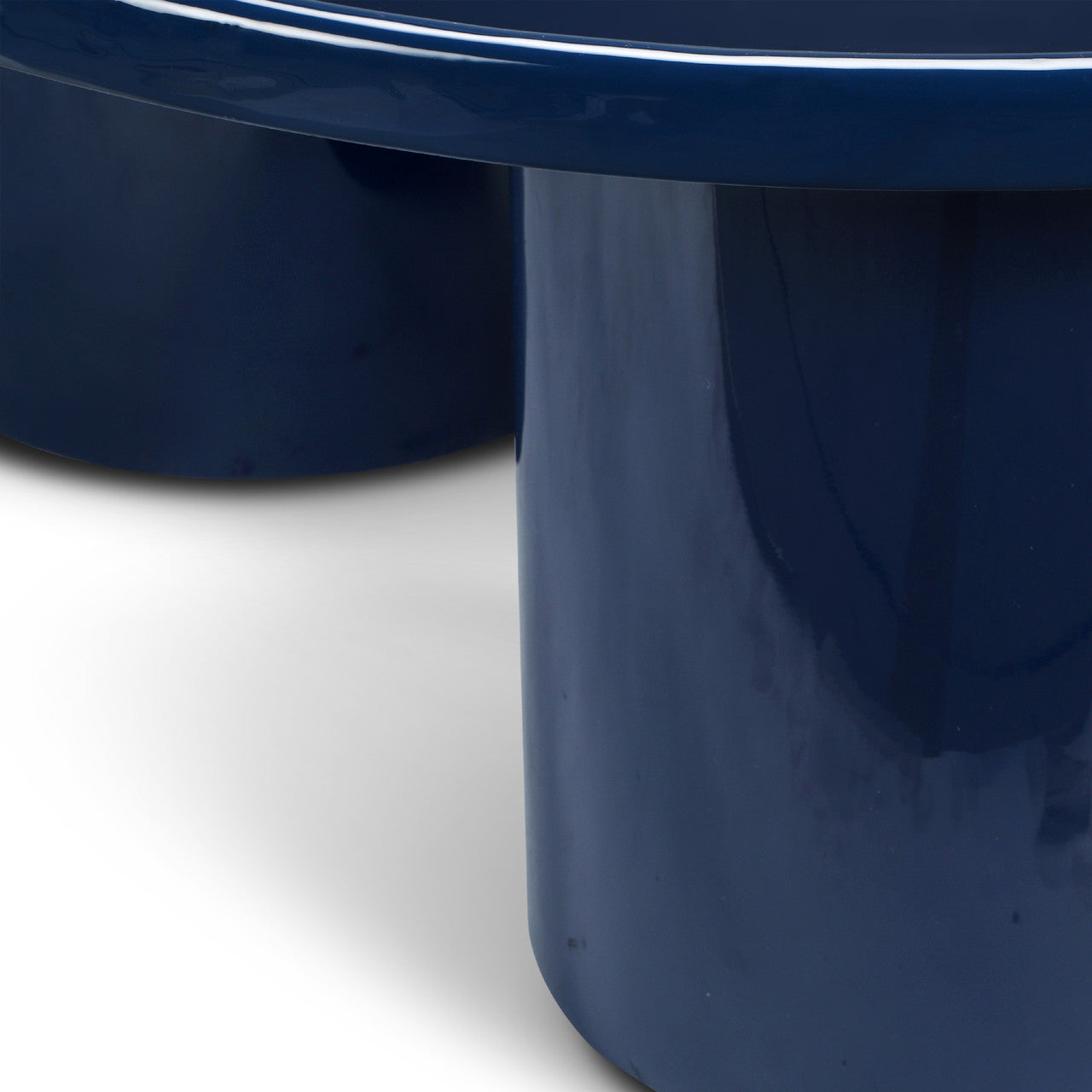 Eclat - Sofia Enamel Coffee Table - Navy