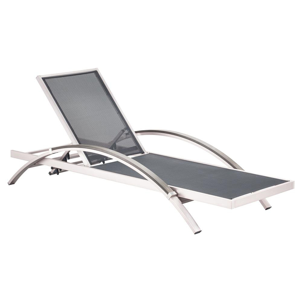 Milano Aluminum Outdoor Chaise Lounge 