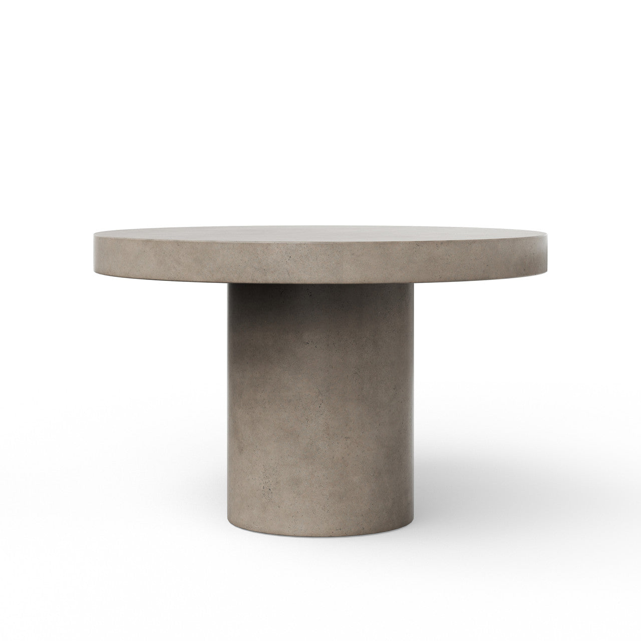 Mixx - Circa Dining Table - 47.25"Dia. - Dark Grey