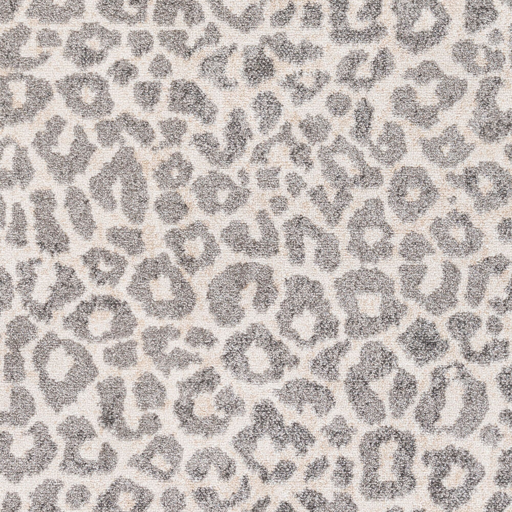 Positano Charcoal/White Machine Woven Rug - swatch