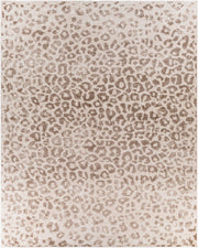 Positano Dark Brown/Off-White Machine Woven Rug - 5'3" x 7'3"