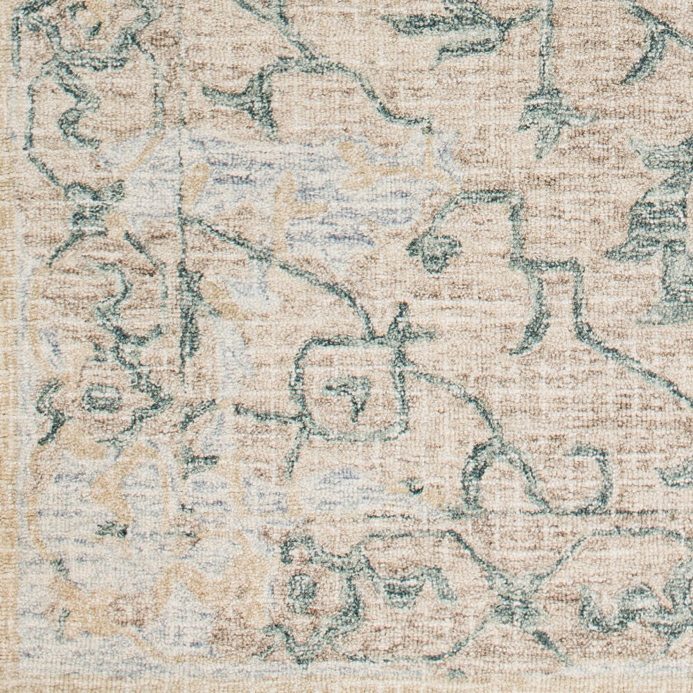 Piastrella Beige/Taupe Handmade Rug - swatch