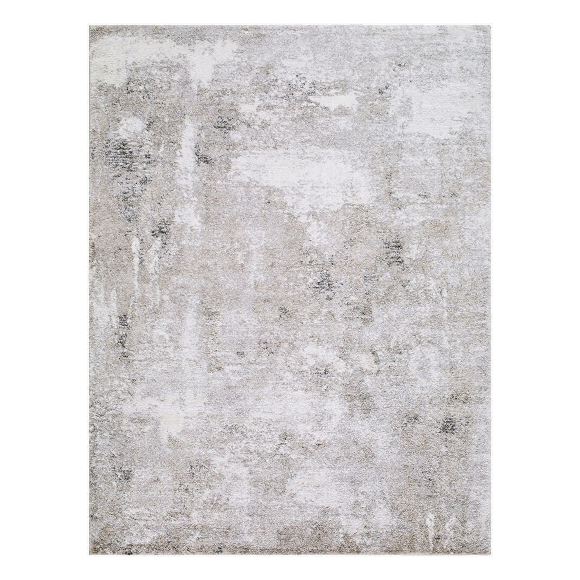 Portofino Black/Taupe Machine Woven Rug PTF-2325 - 5'3" x 7'