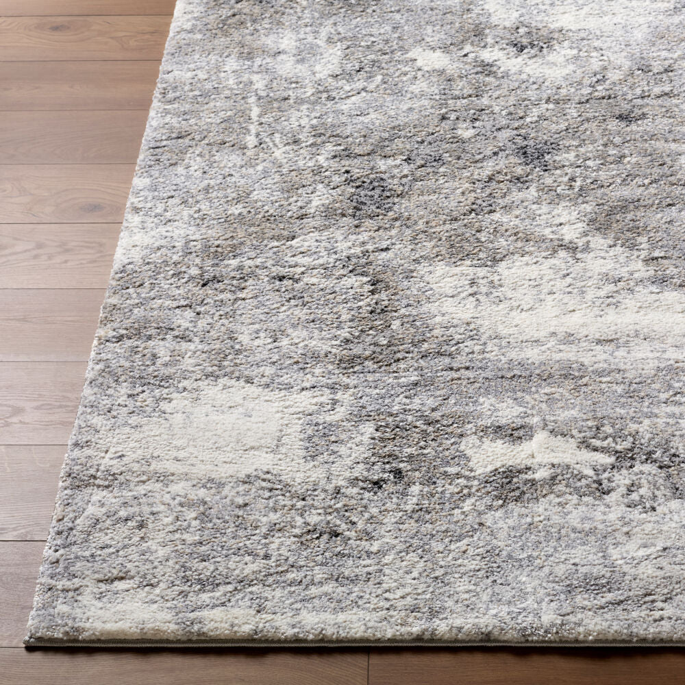 Portofino Black/Taupe Machine Woven Rug PTF-2325 - front