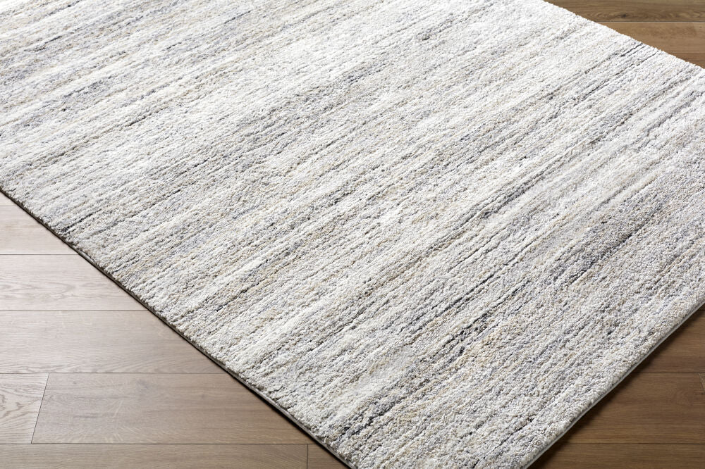 Portofino Black/Taupe Machine Woven Rug PTF-2326 - corner