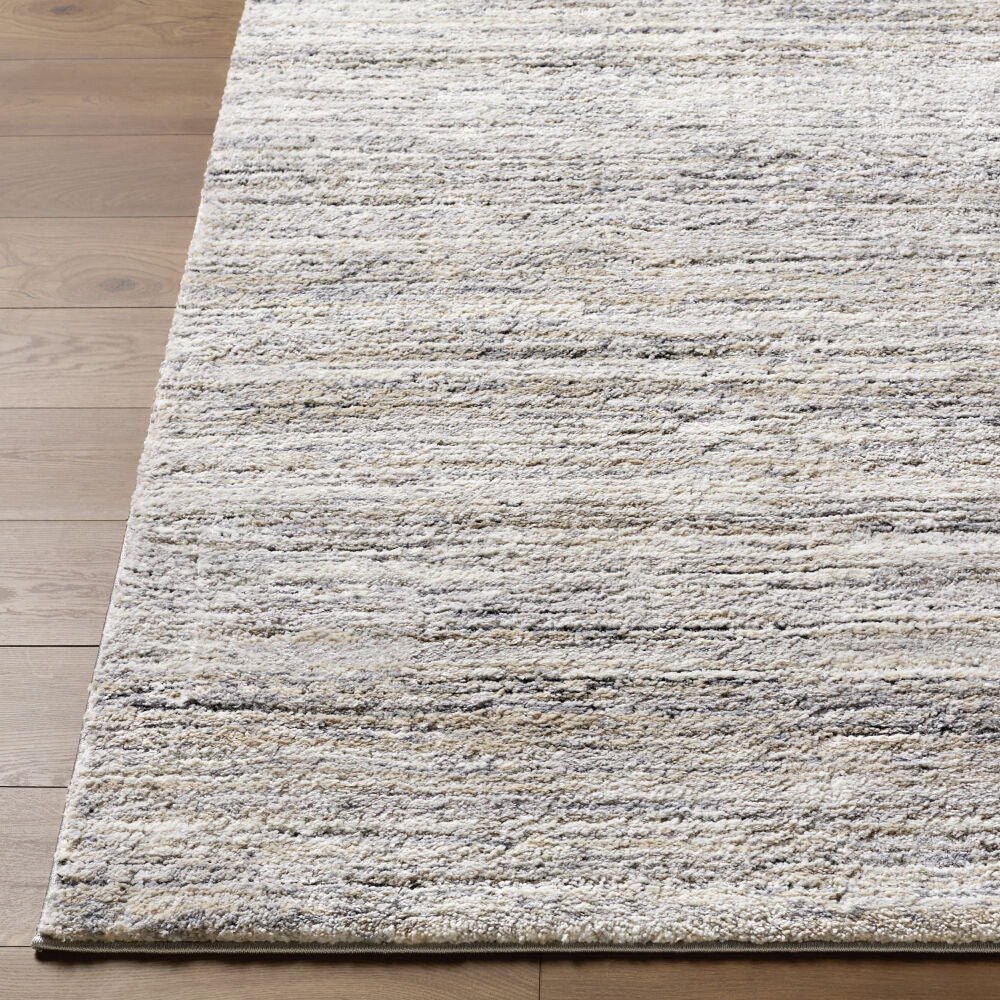 Portofino Black/Taupe Machine Woven Rug PTF-2326 - front