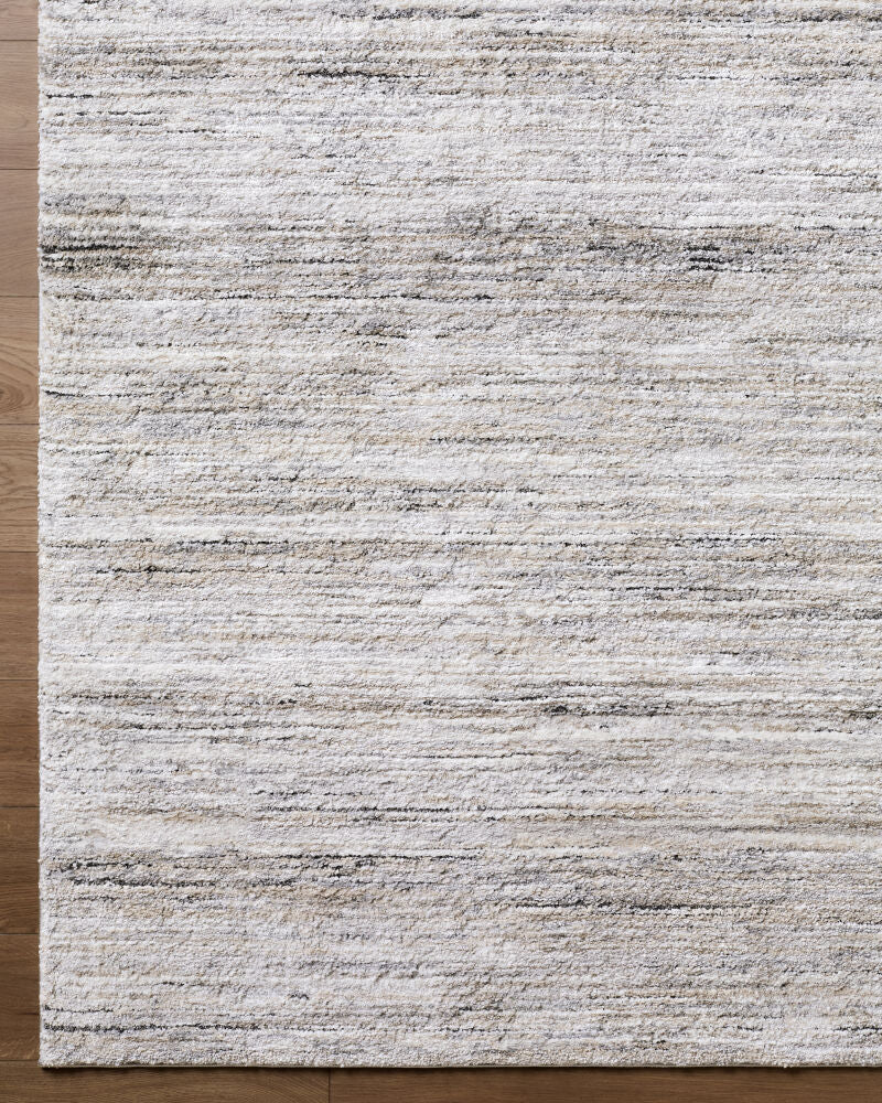 Portofino Black/Taupe Machine Woven Rug PTF-2326 - overhead