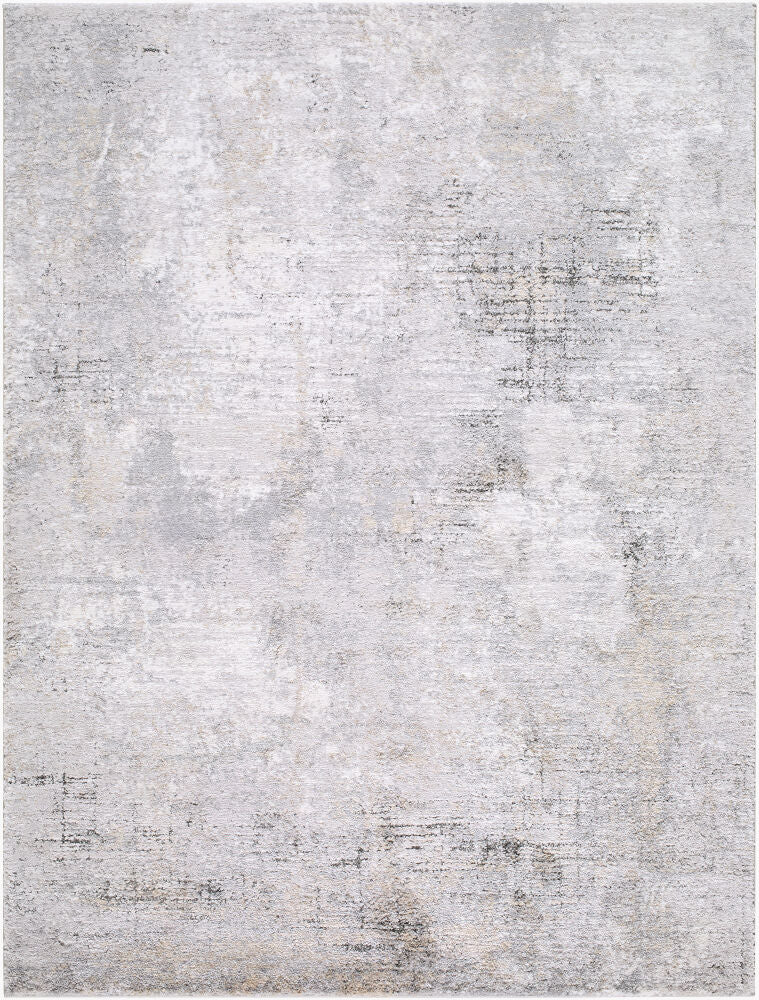 Portofino Black/Taupe Machine Woven Rug PTF-2330 - 5'3" x 7'