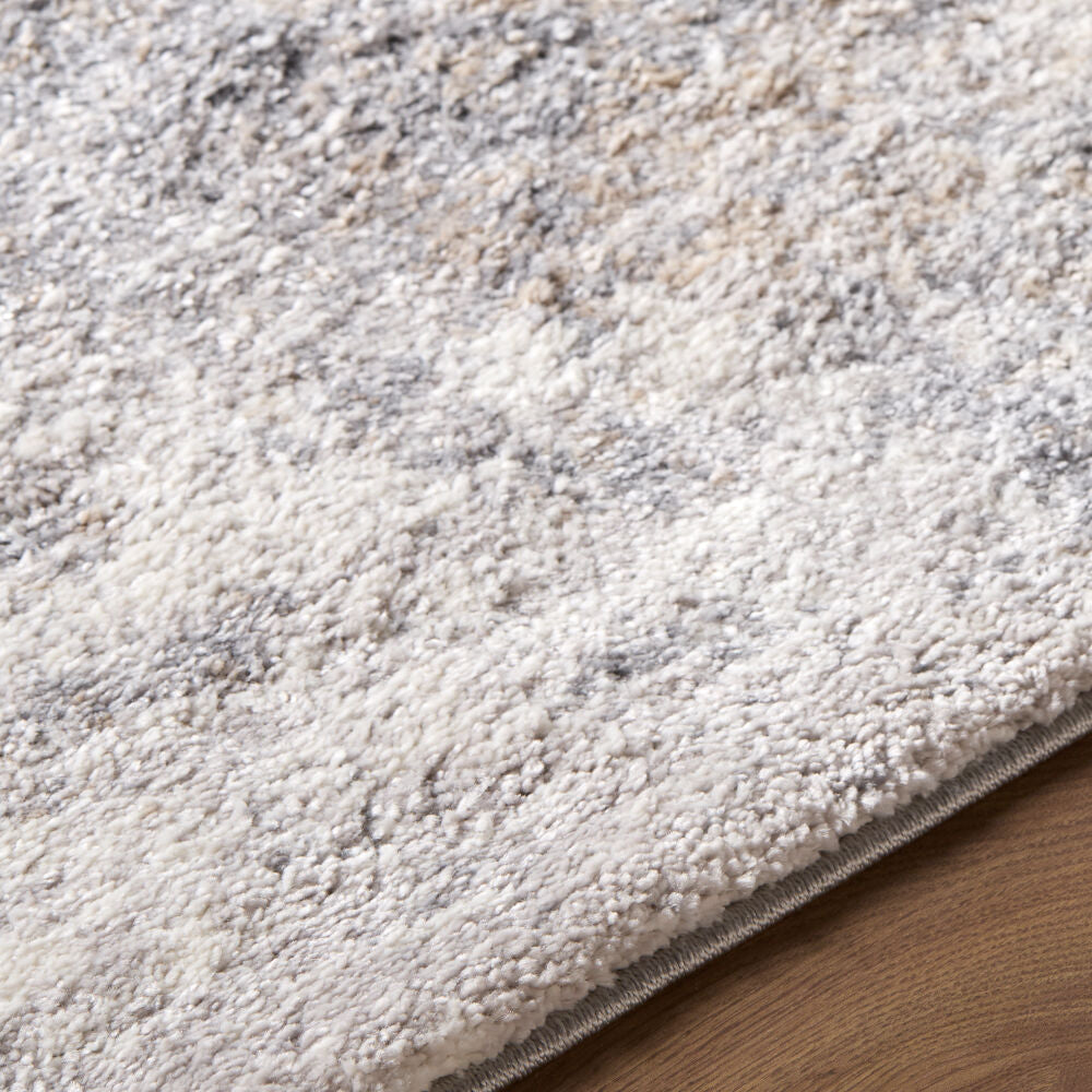 Portofino Black/Taupe Machine Woven Rug PTF-2330 - texture