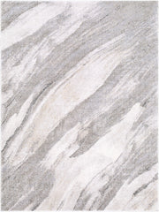 Portofino Black/Taupe Machine Woven Rug PTF-2331 - 5'3" x 7'